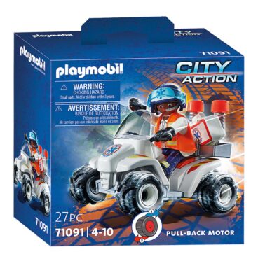 Playmobil City Action Reddingsdienst Speed Quad - 71091