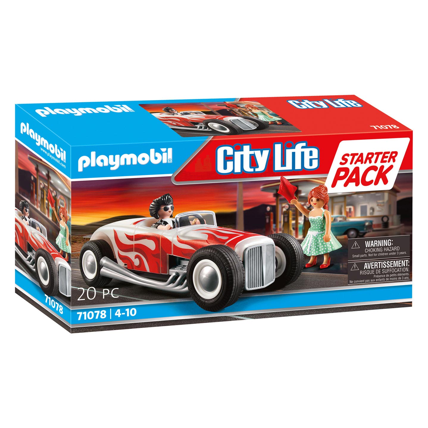 Playmobil City Life Starterpack Hot Rod - 71078