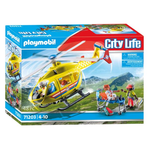 Playmobil City Life Reddingshelikopter - 71203