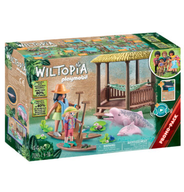 Playmobil Wiltopia - Peddeltocht met de rivierdolfijnen - 71