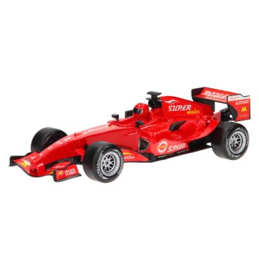 F1 Raceauto met Licht en Geluid - Rood