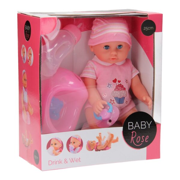 Baby Rose Drink- en Plaspop