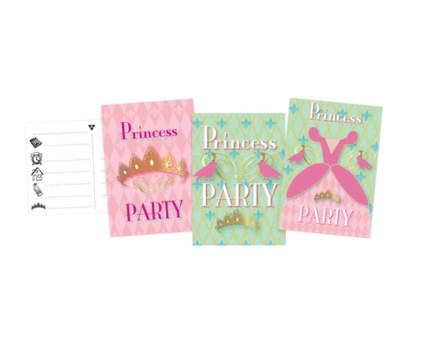 Uitnodigingen Princess Party