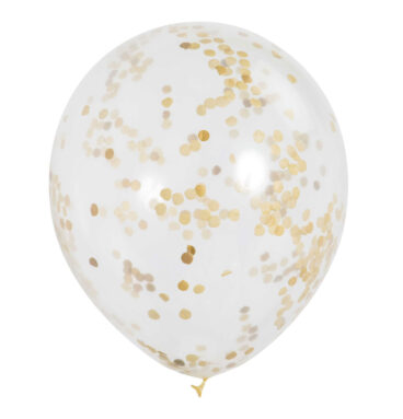 Confetti Ballonnen Goud