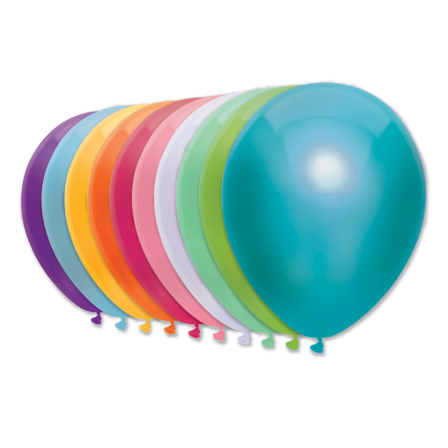 Ballonnen 10 Neonkleuren