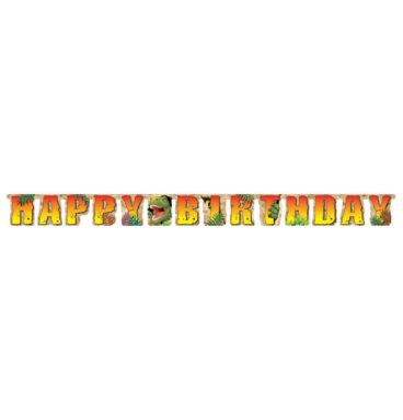 Dino Letterslinger Happy Birthday