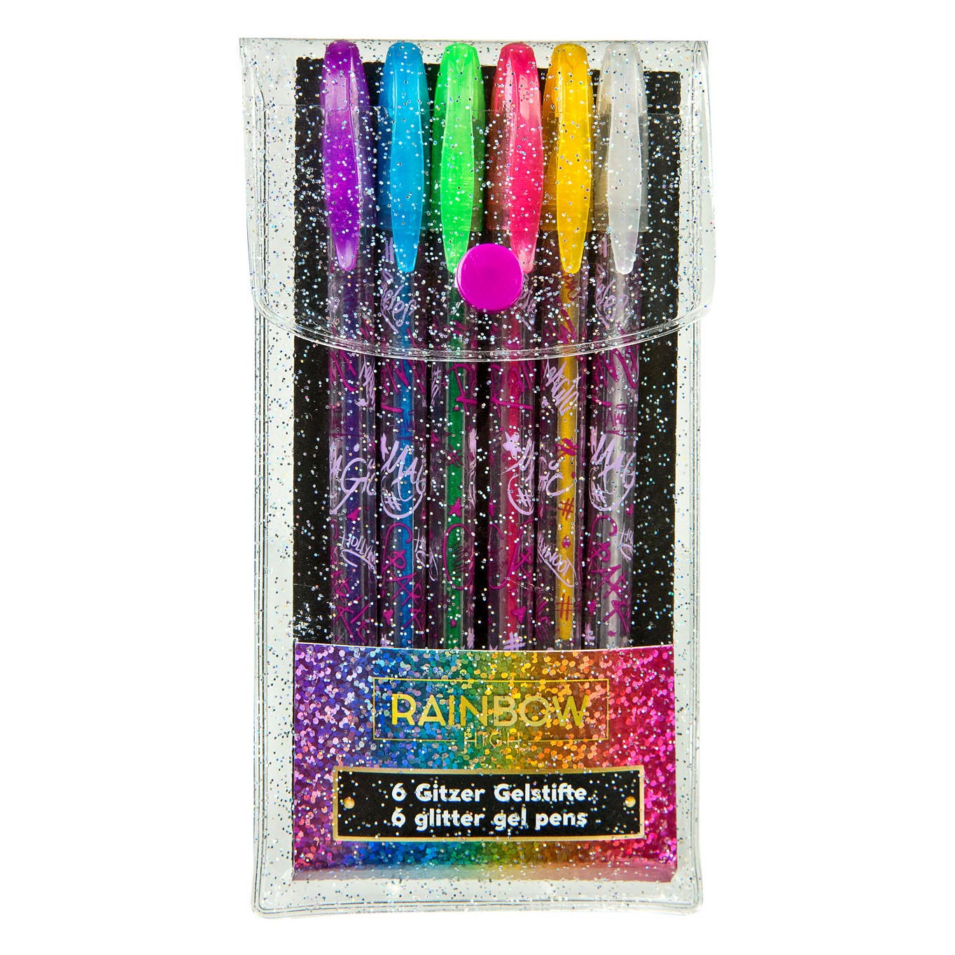 Undercover Rainbow High Glittergelpennen