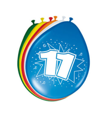 Cijfer Ballonnen 11 jaar
