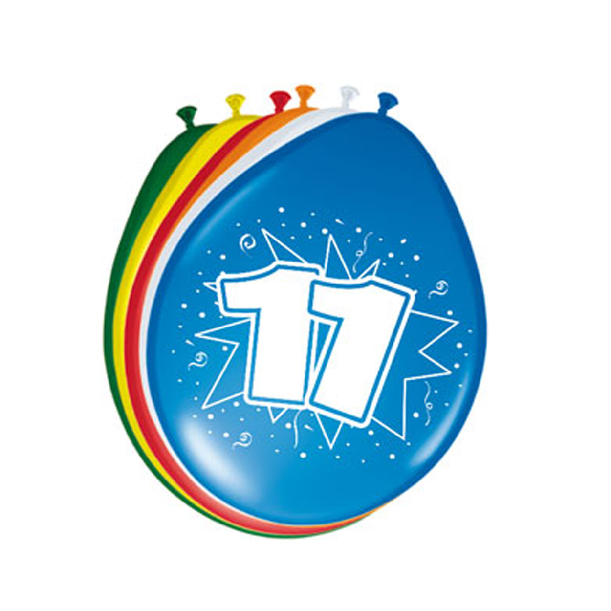 Cijfer Ballonnen 11 jaar
