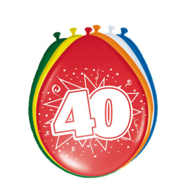 Cijfer Ballonnen 40 jaar