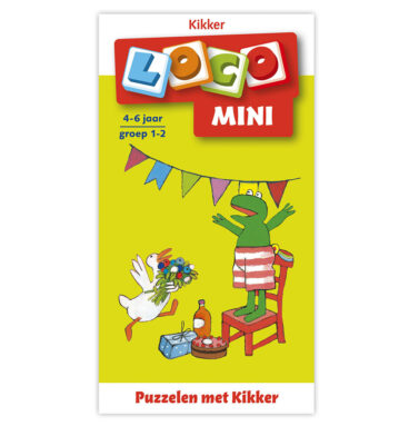 Mini Loco - Puzzelen met Kikker (4-6 jr.)
