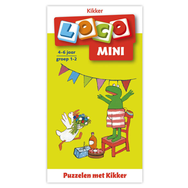 Mini Loco - Puzzelen met Kikker (4-6 jr.)