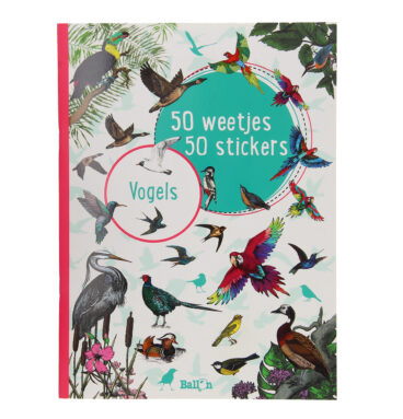50 Weetjes 50 Stickers - Vogels