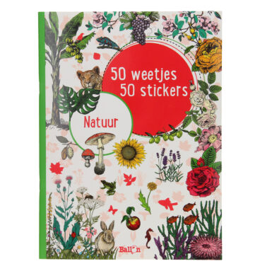 50 Weetjes 50 Stickers - Natuur