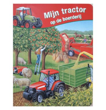 Kartonboek Mijn Tractor op de Boerderij