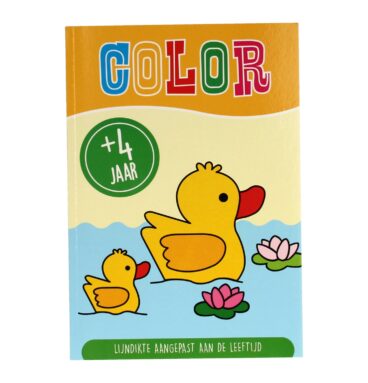 Kleurboek Color 4+ Jaar