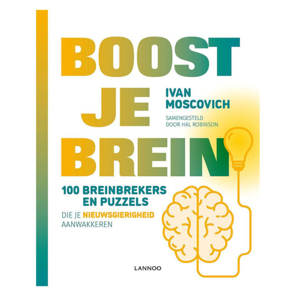 Boost je Brein - 100 Breinbrekers & Puzzels - Nieuwsgierighe