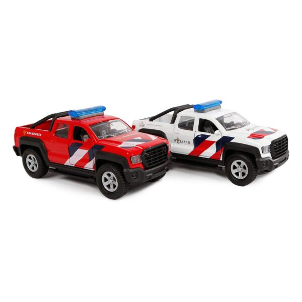 Kids Globe Die-Cast Hulpdiensten NL Licht & Geluid