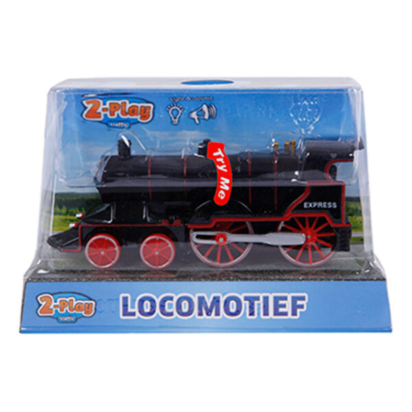 2-Play Die-cast Locomotief met Licht en Geluid