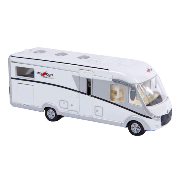 Kids Globe Die-cast Carthago Camper met Licht