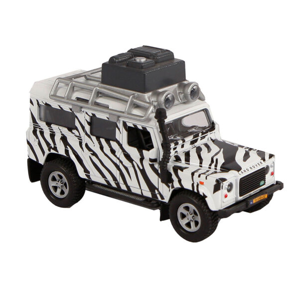 Kids Globe Die-cast Land Rover Safari met Licht en Geluid