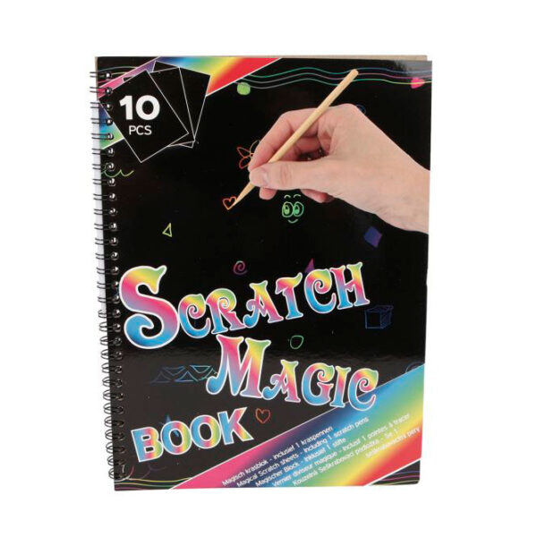 Magic Color Scratch Boek A4