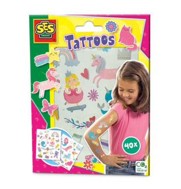 SES Tattoos voor Kinderen - Sprookjes