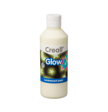 Creall Glow in the Dark Verf Groen-Geel