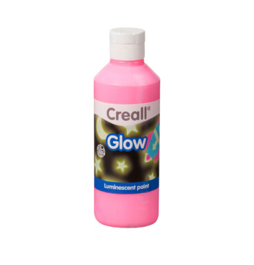 Creall Glow in the Dark Verf Roze