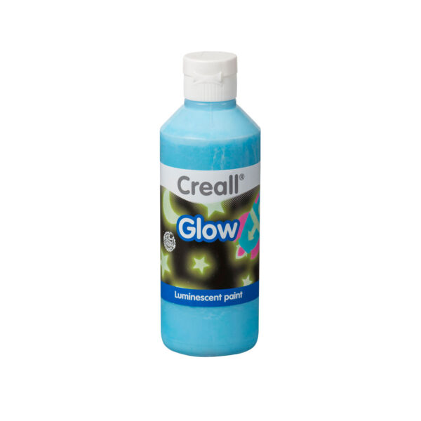 Creall Glow in the Dark Verf Blauw