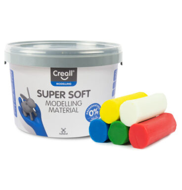 Creall Supersoft Klei 5 kleuren