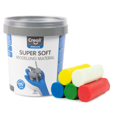 Creall Supersoft Klei 5 kleuren