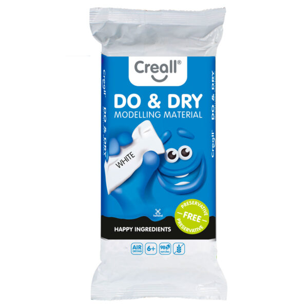 Creall Do&Dry Boetseerklei Conserveringsvrij Wit