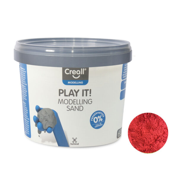 Creall Play It Speelzand Rood