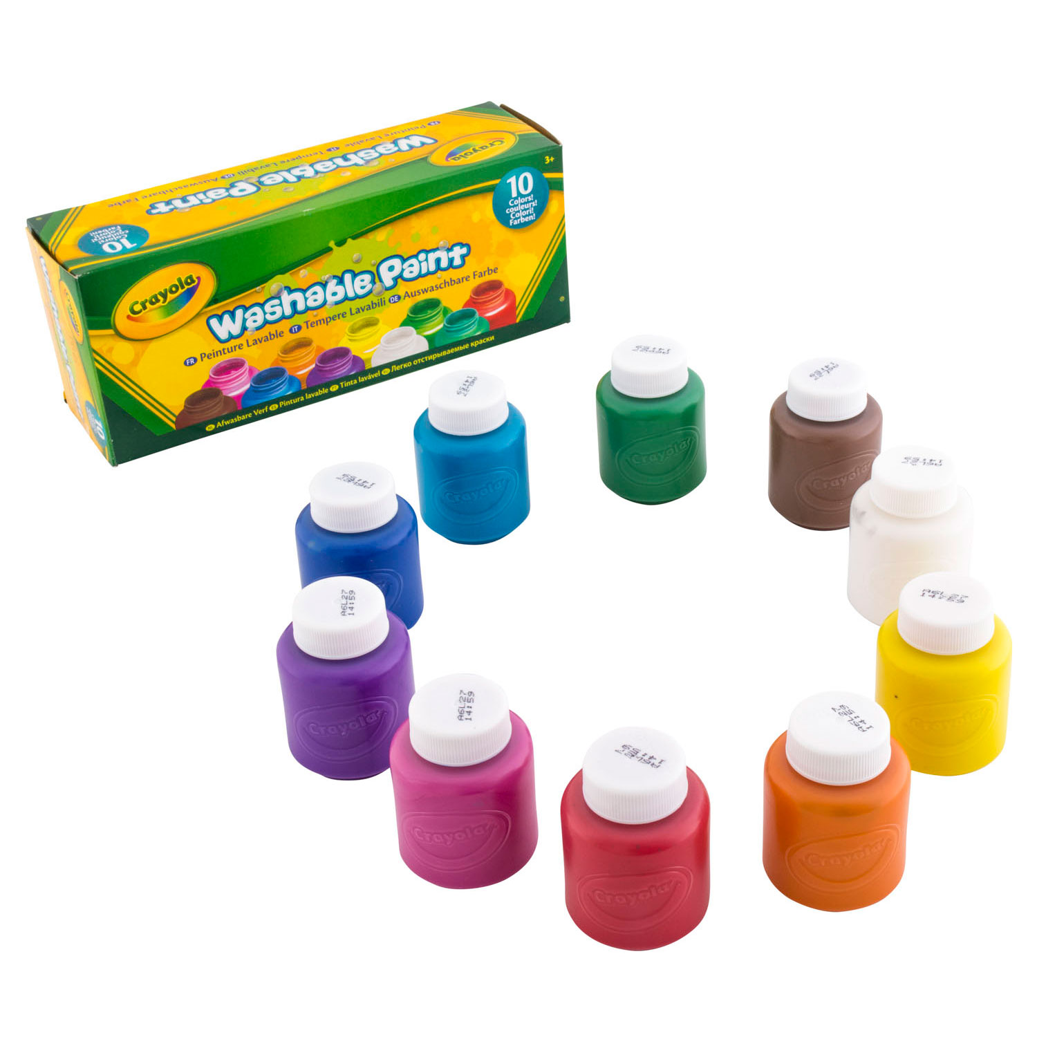Crayola Potjes met Afwasbare Verf