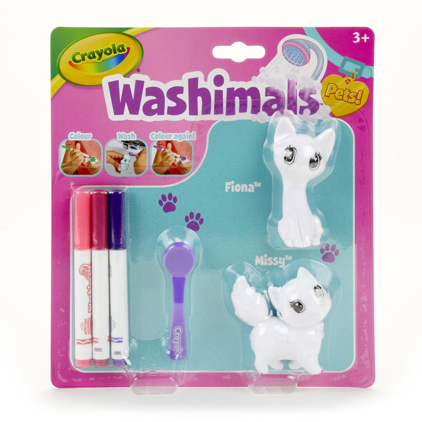 Crayola Washimals Navulling - Katten