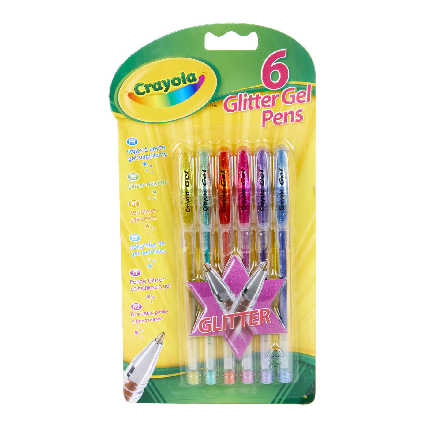 Crayola Glitter Gelpennen