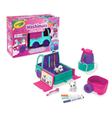 Crayola Washimals - Spa Speelgoedauto Set