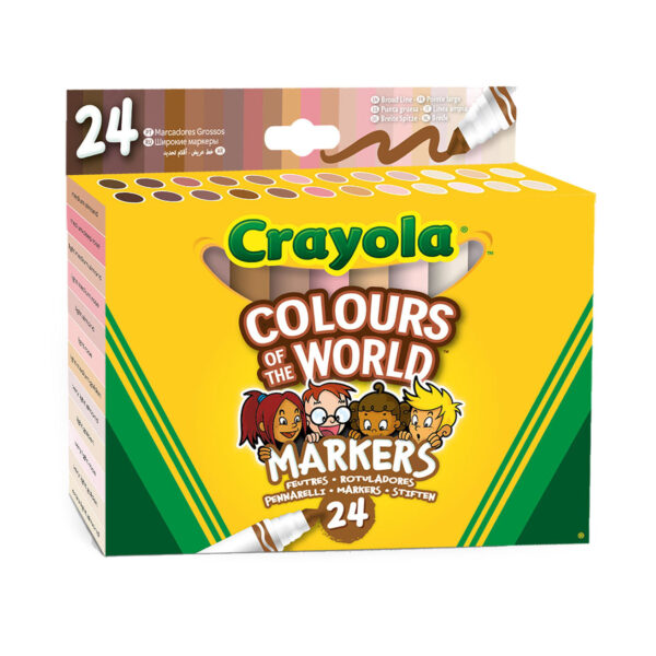 Crayola Colors of the World Viltstiften