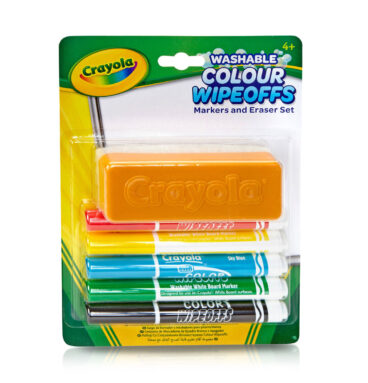 Crayola Dry Wipeoffs Stiften met Wisser