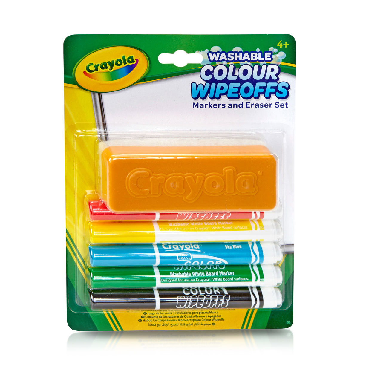 Crayola Dry Wipeoffs Stiften met Wisser