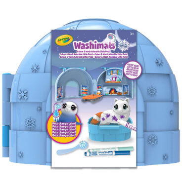 Crayola Washimals Dieren - Arctic Iglo Draagkoffer