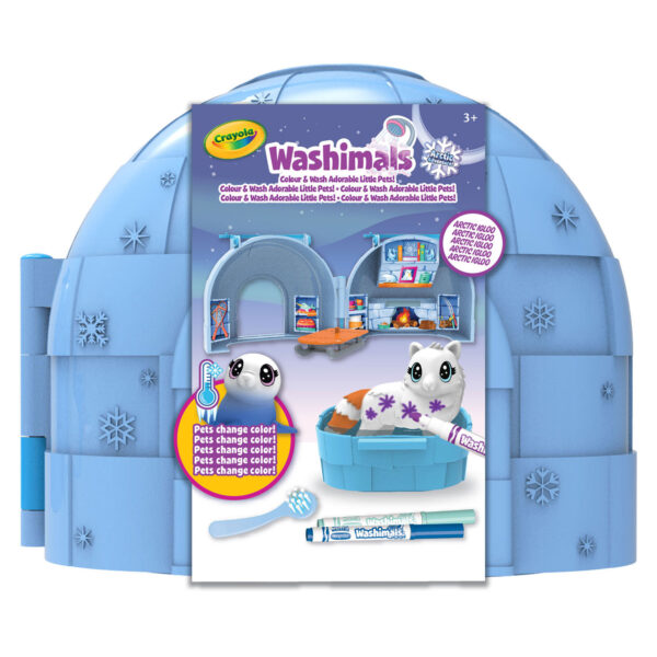 Crayola Washimals Dieren - Arctic Iglo Draagkoffer