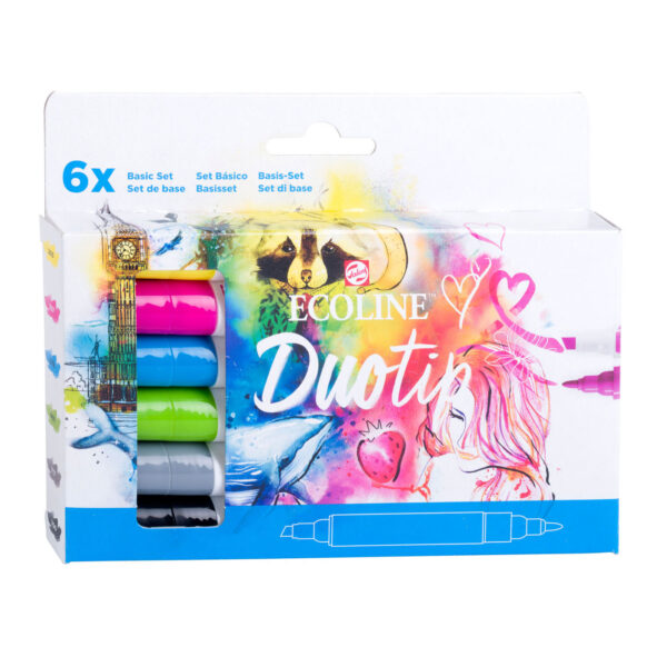 Ecoline Duotip Markers Basisset