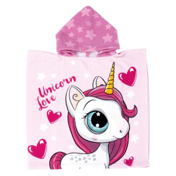 Poncho Unicorn Love