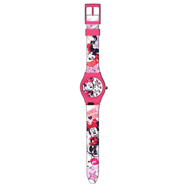 Horloge Minnie Mouse in Metalen Box