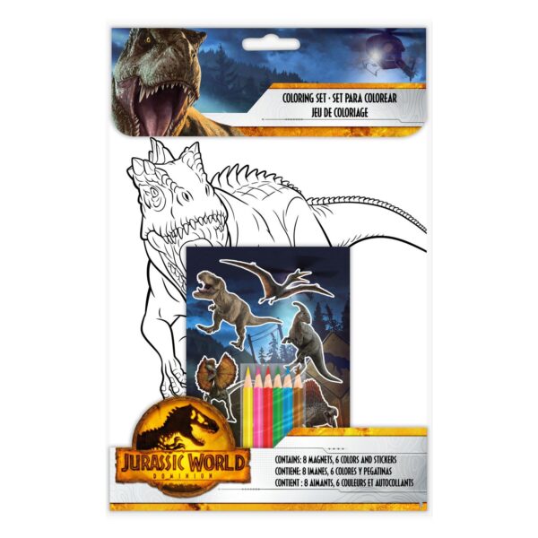 Jurassic World Stationery Set (magneten