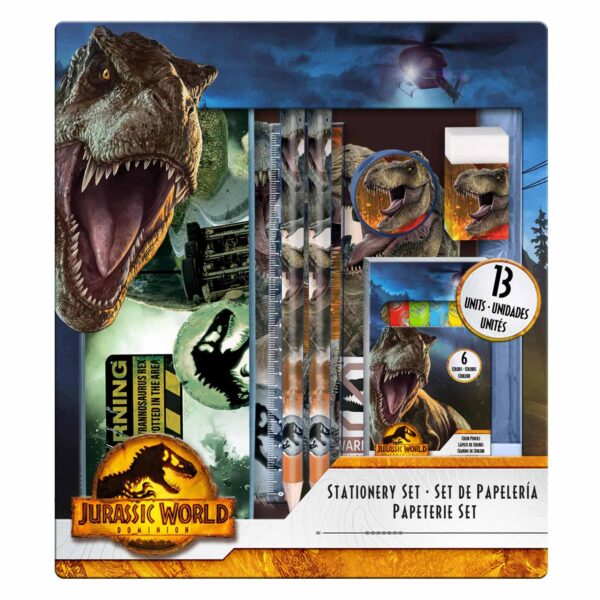 Jurassic World Stationery Set