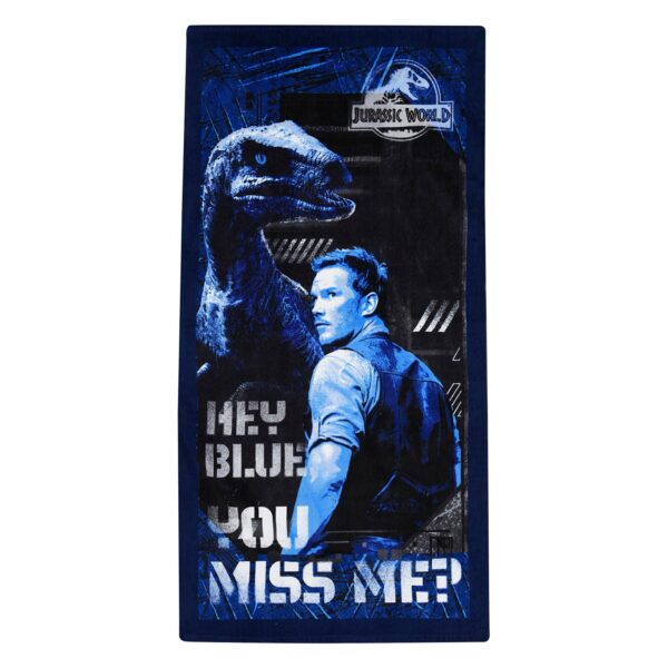 Badhanddoek Jurassic World - Blauw