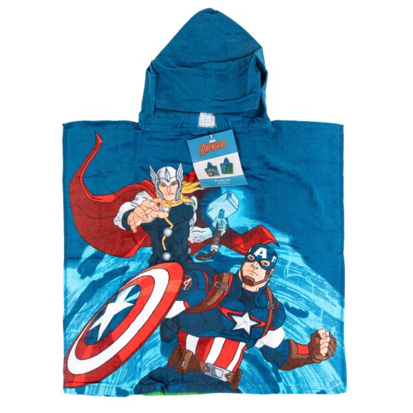 Avengers Towel Poncho 100% Cotton 55x110cm